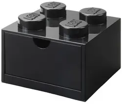 LEGO Brique tiroir DESK DRAWER 4, 1 tiroir, noir