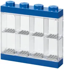 LEGO Vitrine pour figurines DISPLAY CASE 8, bleu