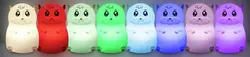ANSMANN Veilleuse en silicone Hamster Lilli, blanc