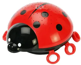 ANSMANN Veilleuse "coccinelle", noir / rouge