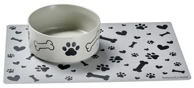 Ritzenhoff & Breker Kit pour chien MIKA DOG, 350 ml, gris