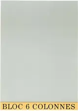 EXACOMPTA Bloc de contrôle comptable, 297 x 210 mm