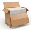 Caisse container avec abattant 1200 mm x 800 mm x 1100 mm