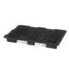 Palettes en plastique Emboîtables Noire 800 mm x 1200 mm