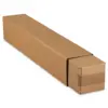 Couvercle pour tube carré télescopique 300 x 150 x 800 mm