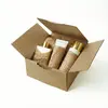 Boîte postale carton simple cannelure 120 x 100 x 80 mm