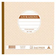 LE DAUPHIN Manifold "Livraisons", 210 x 210 mm, tripli