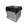 Coiffe palette Transparente prédécoupée PE-BD 45µm 1400 x 1600 mm
