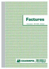EXACOMPTA Manifold "Factures", 297 x 210 mm, dupli
