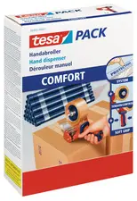 tesa tesapack Dévidoir COMFORT 6400 ruban adhésif emballage