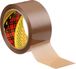 3M Scotch Ruban adhésif d'emballage 305, 50 mm x 66 m,marron