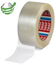tesapack Ruban adhésif d'emballage 60418, PET, 50 mm x 132 m