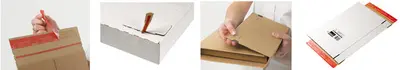 ColomPac Carton d'expédition messagerie, pour maxilettre