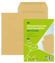 MAILmedia Pochette d'expedition, B4, kraft marron