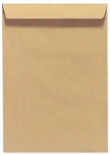 herlitz Pochette d'expédition, B4, sans fenêtre, marron