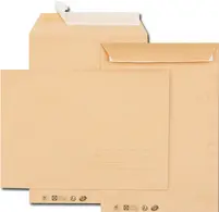 GPV Pochettes d'expédition, C4, 229 x 324 mm, kraft brun