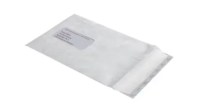 Tyvek Pochettes d'expédition C5, avec fenêtre, 55 g/m2,blanc