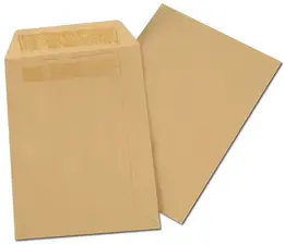 GPV Pochettes d'expédition ECO, C5, 162 x 229 mm, kraft brun