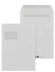 MAILmedia pochettes d'expédition C4 autocollantes, avec