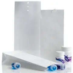 Tyvek Sachet pour échantillons M14, 140x 50x 300 mm, perforé