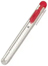 NT Cutter iA-120P, boîtier en plastique, rouge-transparent