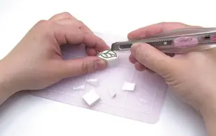 NT Kit cutter et tapis de découpe Set-AM350P, rose