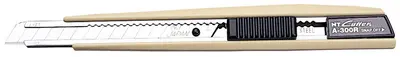 NT Cutter A-300RP, boîtier en plastique, beige