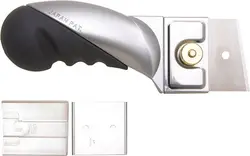 NT Cutter KT-2000GP, boîtier en aluminium, argent/noir