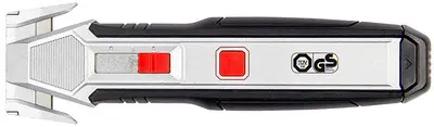 WEDO Coupe-film & grattoir 2 en 1 FOIL 888, noir/argent
