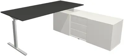 kerkmann Bureau complet "Form 2", anthracite