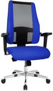 Topstar Fauteuil de bureau "Air Synchro", bleu royal