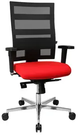 Topstar Chaise de bureau "Sitness X-Pander Plus", rouge
