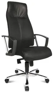 Topstar Fauteuil de direction "High Sit up", noir