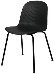 PAPERFLOW Chaise visiteur VERTIGO, set de 2, noir