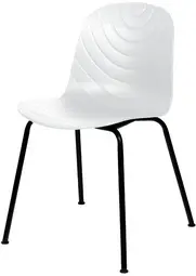 PAPERFLOW Chaise visiteur VERTIGO, set de 2, blanc