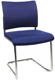 Topstar Chaise de bureau "rembourrage Visit 20", bleu