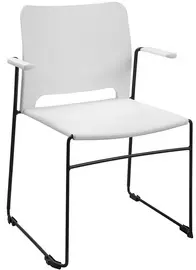 Topstar Chaise visiteur "Visit Lite", plastique, blanc