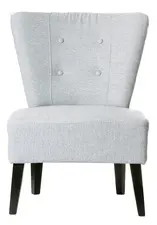 PAPERFLOW Fauteuil visiteur "Brighton", gris / noir