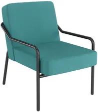 PAPERFLOW Fauteuil visiteur MEDSO KLASSIK M, tissu, bleu
