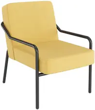 PAPERFLOW Fauteuil visiteur MEDSO KLASSIK M, tissu, jaune