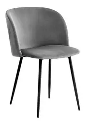 PAPERFLOW Chaise de conférence MUST, set de 2, noir/gris