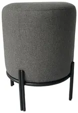 PAPERFLOW Tabouret NEST, rond, revêtement: anthracite
