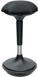 LogiLink Tabouret, hauteur réglable, noir