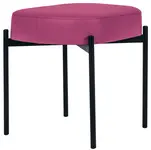 PAPERFLOW Banc oval GAIA, taille S, habillage similicuir
