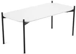PAPERFLOW Table d'appoint MEET, (L)1.000 x (P)500 mm, blanc