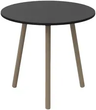PAPERFLOW Table de bistrot PALOMBA, diamètre: 800 mm, blanc