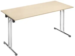 SODEMATUB Table pliante Chromeline1 "TPCH167E",rectangulaire