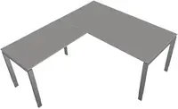 kerkmann Bureau Form 5, (L)1.200 x (P)800 mm, blanc