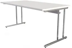 kerkmann Bureau ARTLINE, (L)1.600 mm, blanc