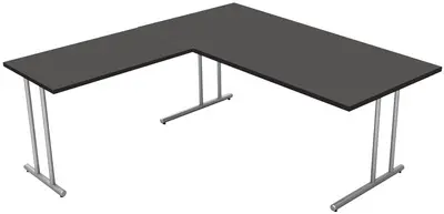 kerkmann Bureau Start Up extension, (L)1.600 mm, anthracite